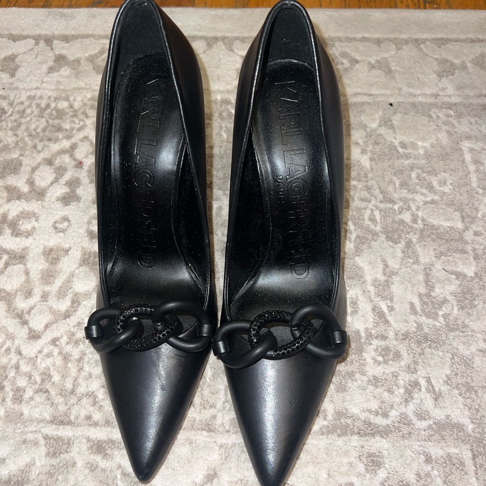 Karl lagerfeld heels size 9